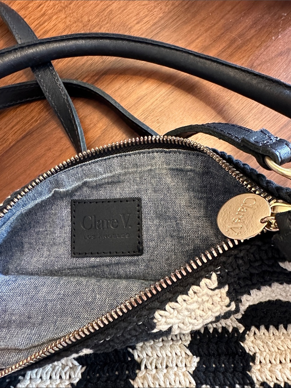 Clare V Woven Bag - Picture 3 of 4